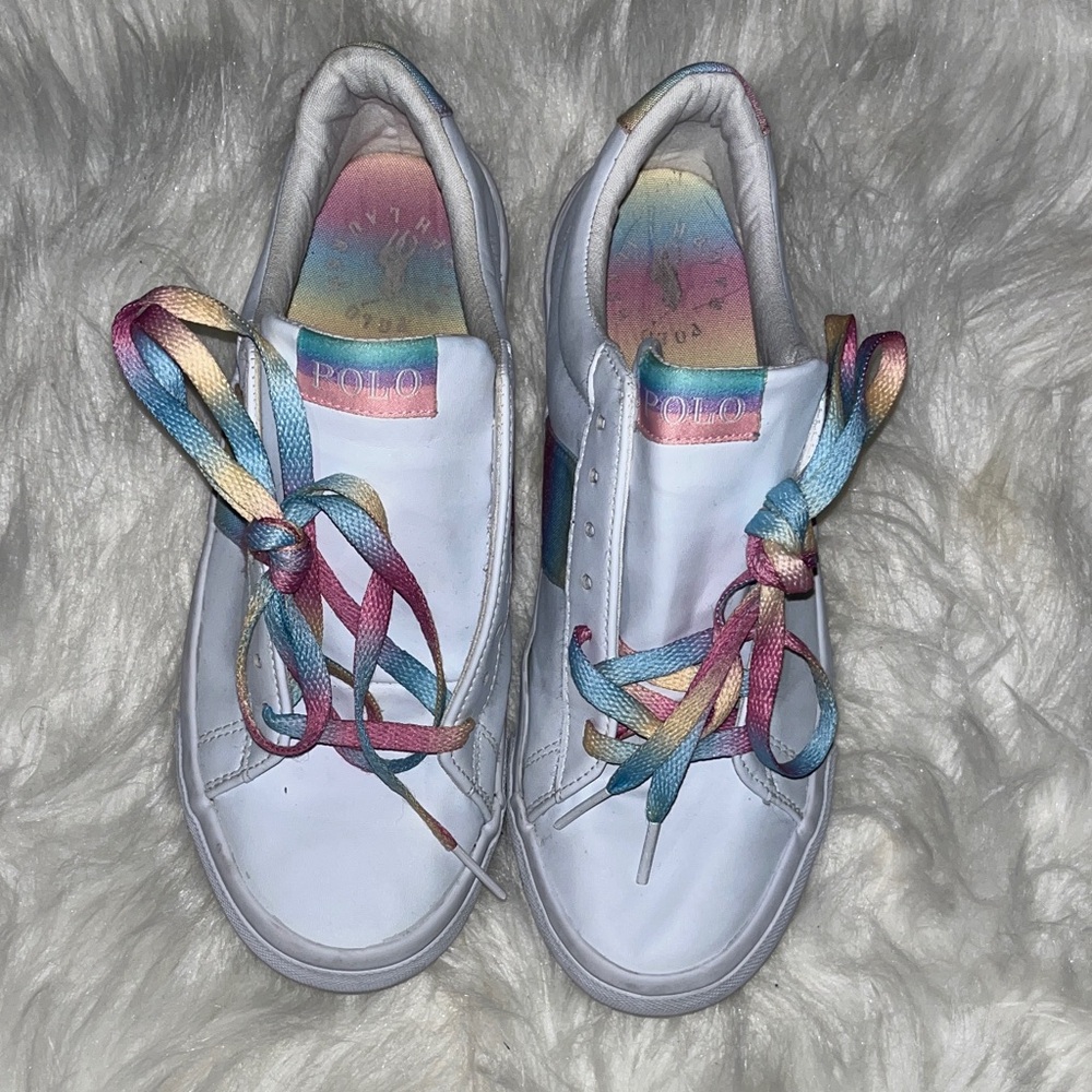 Canvas Colorful Polo Sneakers